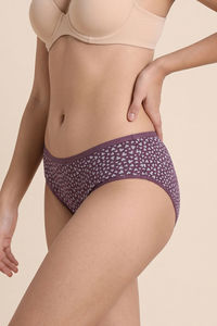 Zivame Regular Rise Full Coverage Hipster Panty (Pack of 3) - Multicolor — thumbnail 11